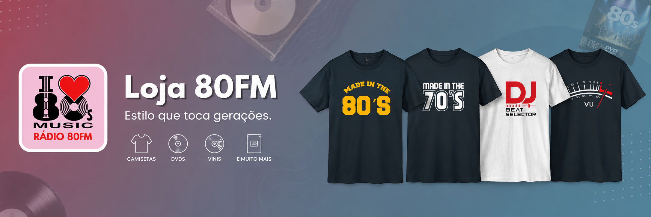 Banner Rádio 80FM